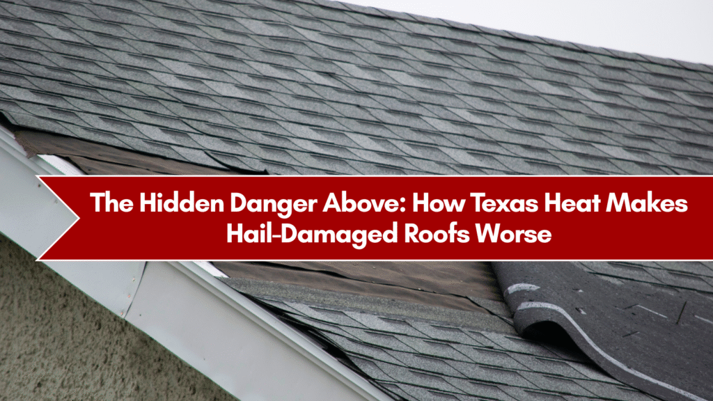 The Hidden Danger Above: How Texas Heat Makes Hail-Damaged Roofs Worse